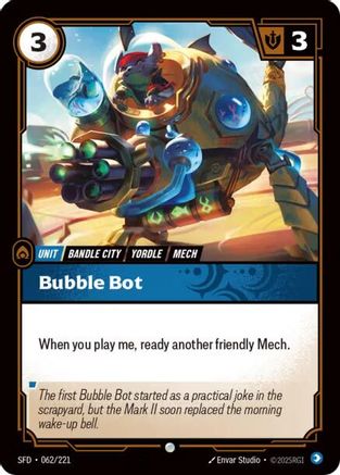 Bubble Bot (062/221) - Spiritforged | Grognard Games