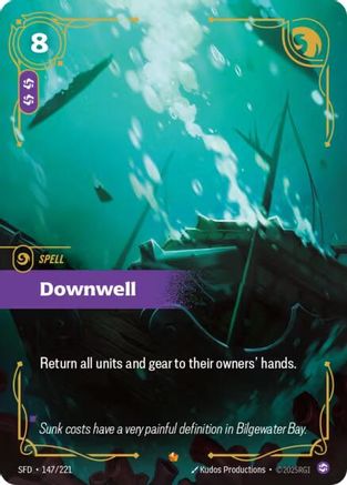 Downwell (147/221) - Spiritforged Foil | Grognard Games