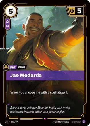 Jae Medarda (142/221) - Spiritforged Foil | Grognard Games