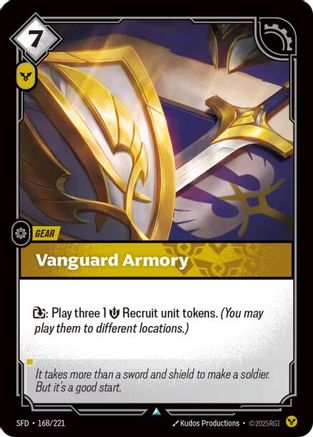 Vanguard Armory (168/221) - Spiritforged | Grognard Games