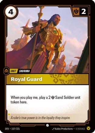 Royal Guard (157/221) - Spiritforged | Grognard Games