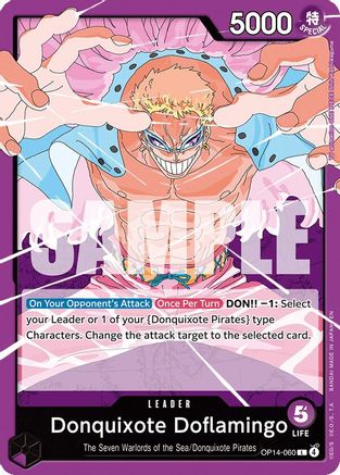 Donquixote Doflamingo - OP14-060 (OP14-060) - The Azure Sea's Seven | Grognard Games