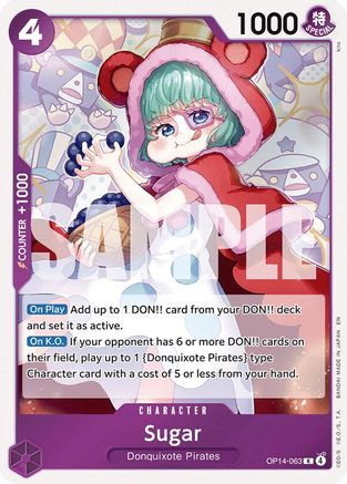Sugar (OP14-063) - The Azure Sea's Seven | Grognard Games