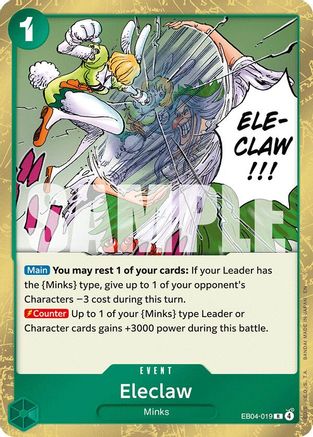 Eleclaw (EB04-019) - The Azure Sea's Seven Foil | Grognard Games