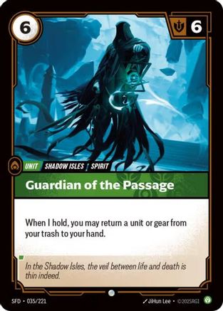 Guardian of the Passage (035/221) - Spiritforged | Grognard Games
