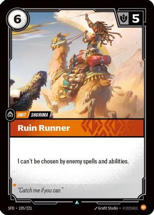 Ruin Runner (105/221) - Spiritforged | Grognard Games