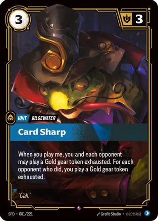 Card Sharp (081/221) - Spiritforged Foil | Grognard Games