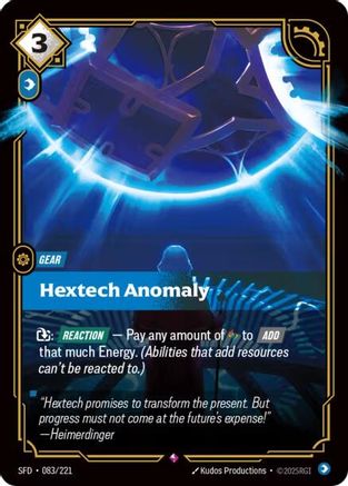 Hextech Anomaly (083/221) - Spiritforged Foil | Grognard Games