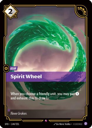 Spirit Wheel (144/221) - Spiritforged Foil | Grognard Games