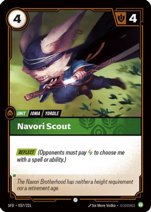 Navori Scout (037/221) - Spiritforged Foil | Grognard Games