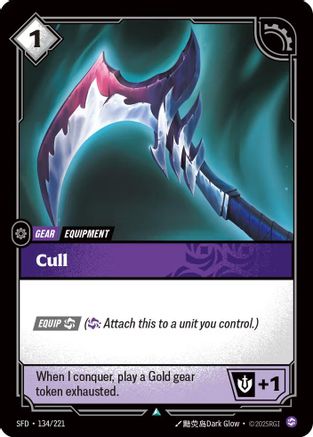 Cull (134/221) - Spiritforged Foil | Grognard Games