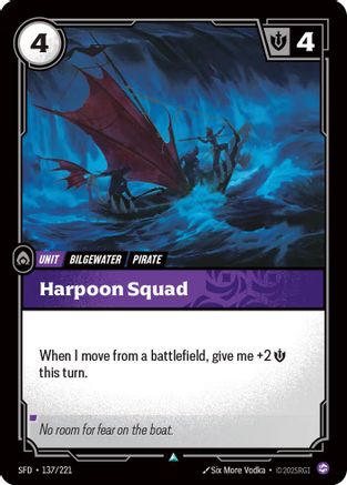 Harpoon Squad (137/221) - Spiritforged | Grognard Games
