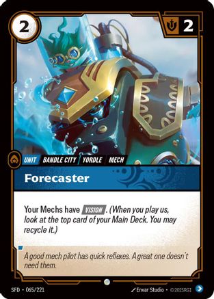 Forecaster (065/221) - Spiritforged | Grognard Games