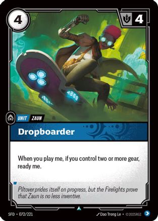 Dropboarder (072/221) - Spiritforged | Grognard Games