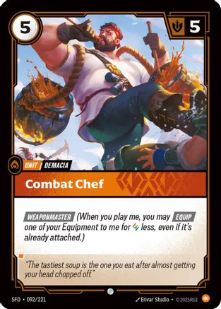 Combat Chef (092/221) - Spiritforged | Grognard Games