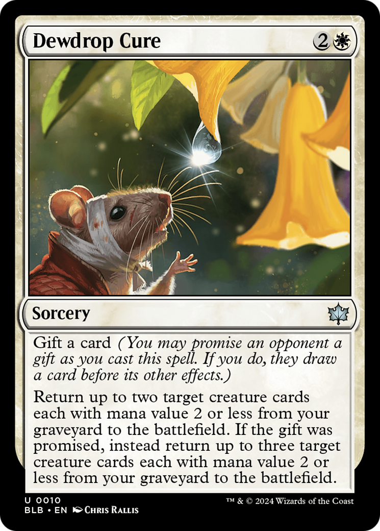 Dewdrop Cure [Bloomburrow] | Grognard Games
