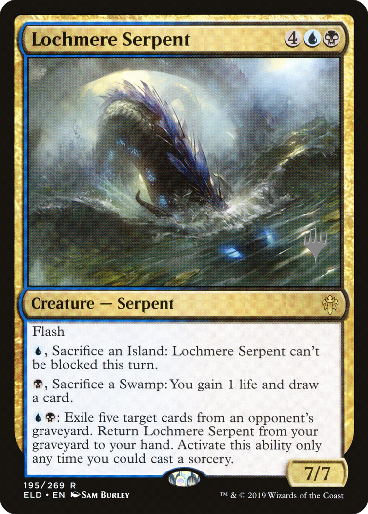 Lochmere Serpent (Promo Pack) [Throne of Eldraine Promos] | Grognard Games