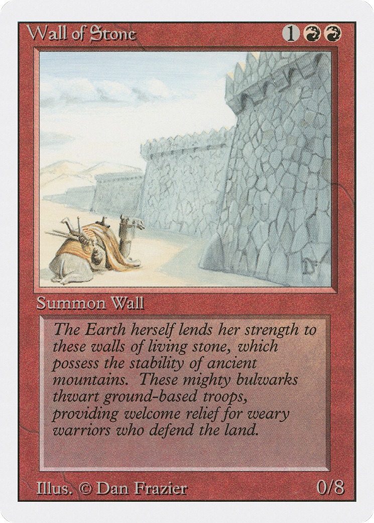 Wall of Stone [Revised Edition] | Grognard Games