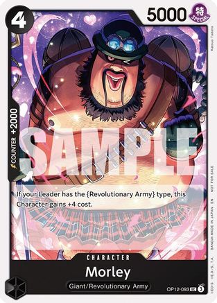 Morley (Tournament Pack 2026 Vol. 1) (OP12-093) - One Piece Promotion Cards | Grognard Games