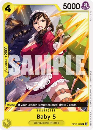Baby 5 (Tournament Pack 2026 Vol. 1) (OP12-112) - One Piece Promotion Cards | Grognard Games