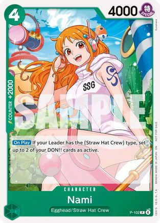 Nami (Store Tournament 2025 Vol. 4) (P-102) - One Piece Promotion Cards | Grognard Games