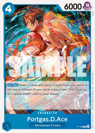 Portgas.D.Ace (Store Tournament 2025 Vol. 4) (P-103) - One Piece Promotion Cards | Grognard Games