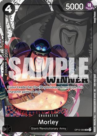 Morley (Winner Pack 2026 Vol. 1) (OP12-093) - One Piece Promotion Cards Foil | Grognard Games
