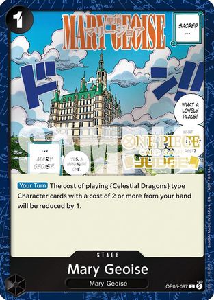 Mary Geoise (Judge Pack Vol. 7) (OP05-097) - One Piece Promotion Cards Foil | Grognard Games