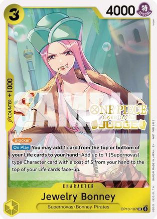 Jewelry Bonney (Judge Pack Vol. 7) (OP10-107) - One Piece Promotion Cards Foil | Grognard Games