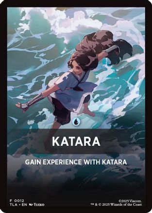 Katara Theme Card (TLA-012) - Avatar: The Last Airbender | Grognard Games