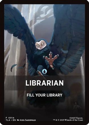 Librarian Theme Card (TLA-014) - Avatar: The Last Airbender | Grognard Games