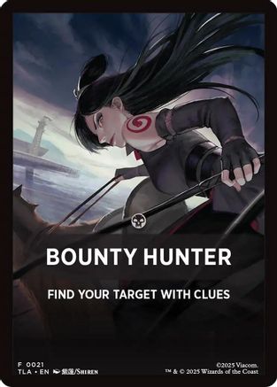 Bounty Hunter Theme Card (TLA-021) - Avatar: The Last Airbender | Grognard Games