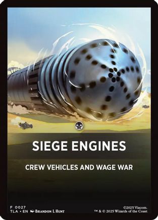 Siege Engines Theme Card (TLA-027) - Avatar: The Last Airbender | Grognard Games