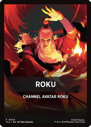 Roku Theme Card (TLA-034) - Avatar: The Last Airbender | Grognard Games