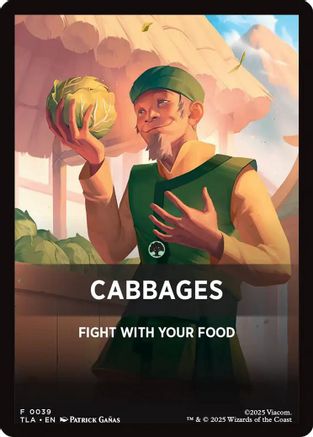 Cabbages Theme Card (TLA-039) - Avatar: The Last Airbender | Grognard Games