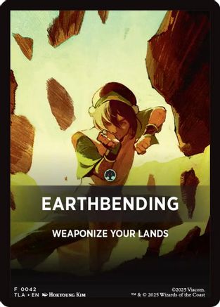 Earthbending Theme Card (0042) (TLA-042) - Avatar: The Last Airbender | Grognard Games