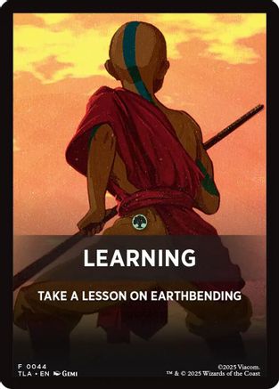 Learning Theme Card (TLA-044) - Avatar: The Last Airbender | Grognard Games
