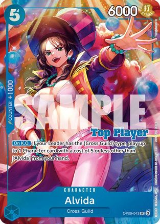 Alvida (CS 25-26 Top Player Pack Vol. 2) (OP09-043) - One Piece Promotion Cards Foil | Grognard Games