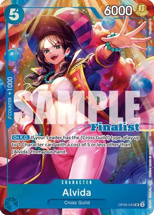 Alvida (CS 25-26 Finalist Card Set 2) (OP09-043) - One Piece Promotion Cards Foil | Grognard Games
