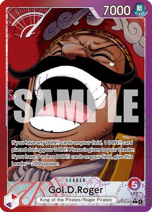 Gol.D.Roger (Jumbo) (OP13-003) - One Piece Promotion Cards | Grognard Games