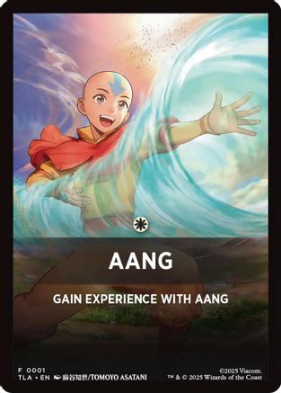 Aang Theme Card (TLA-001) - Avatar: The Last Airbender | Grognard Games