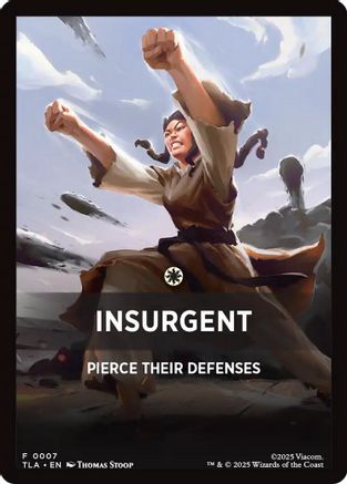 Insurgent Theme Card (TLA-007) - Avatar: The Last Airbender | Grognard Games