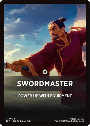 Swordmaster Theme Card (TLA-008) - Avatar: The Last Airbender | Grognard Games