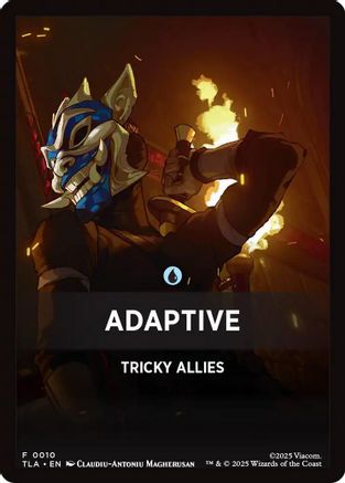 Adaptive Theme Card (TLA-010) - Avatar: The Last Airbender | Grognard Games