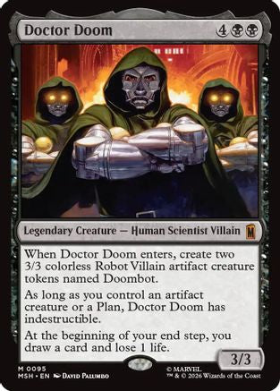 Doctor Doom (MSH-095) - Marvel Super Heroes | Grognard Games