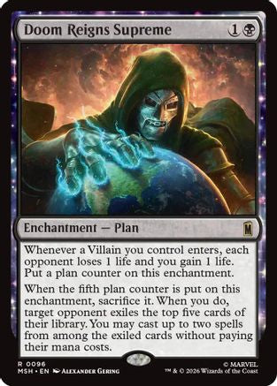 Doom Reigns Supreme (MSH-096) - Marvel Super Heroes Foil | Grognard Games