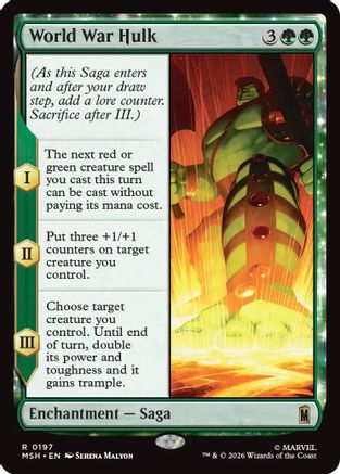 World War Hulk (MSH-197) - Marvel Super Heroes | Grognard Games