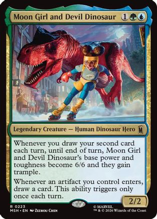 Moon Girl and Devil Dinosaur (MSH-223) - Marvel Super Heroes | Grognard Games