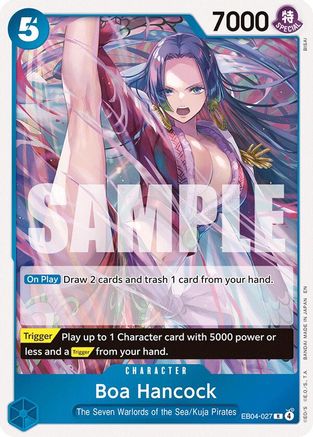 Boa Hancock - EB04-027 (EB04-027) - The Azure Sea's Seven Foil | Grognard Games