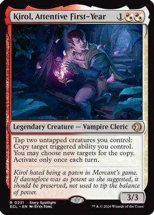 Kirol, Attentive First-Year (ECL-231) - Lorwyn Eclipsed Foil | Grognard Games